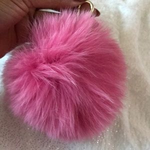 Furla Bubble Pink Pom Pom